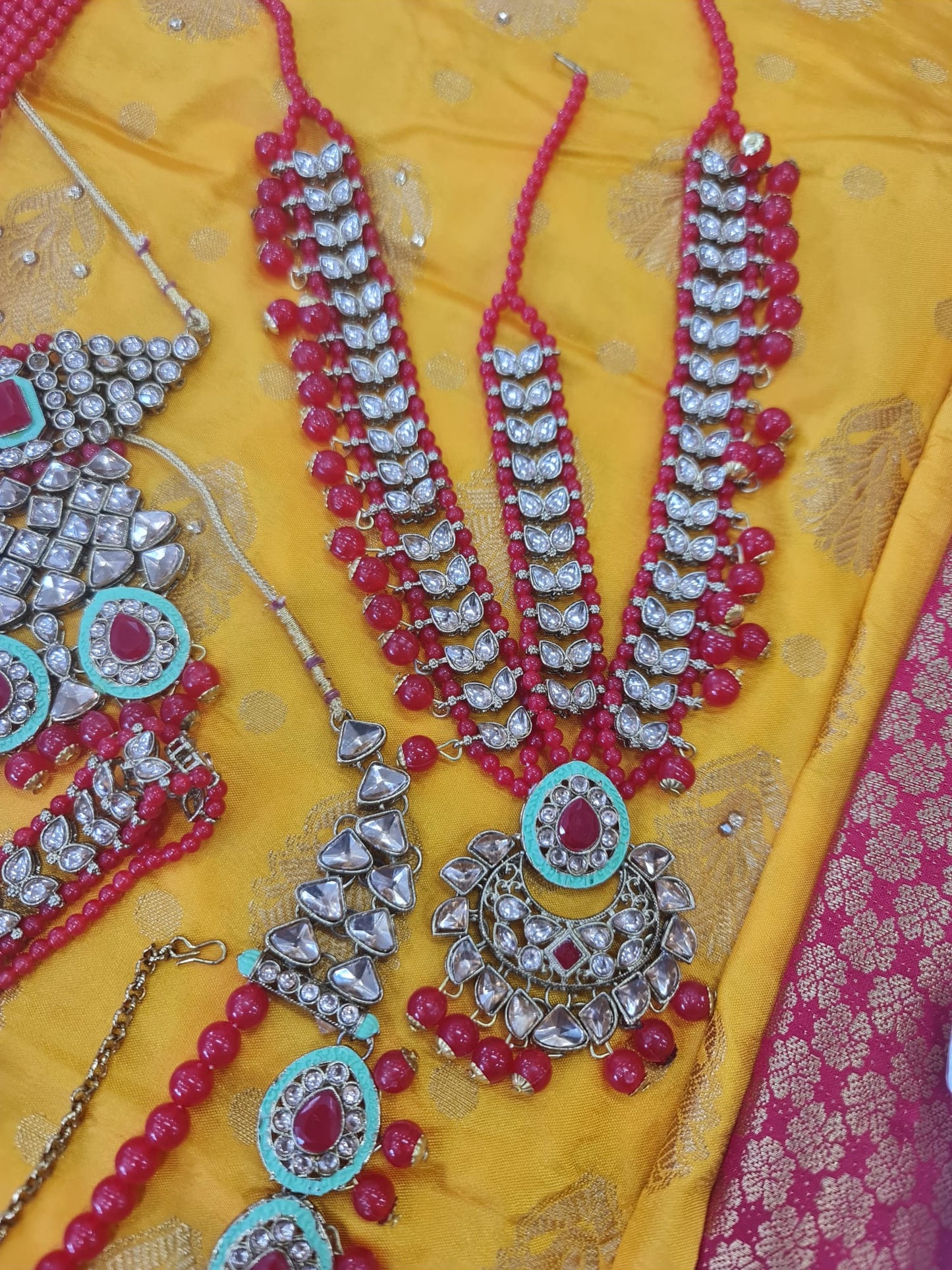 Beautiful designer bridal necklace set