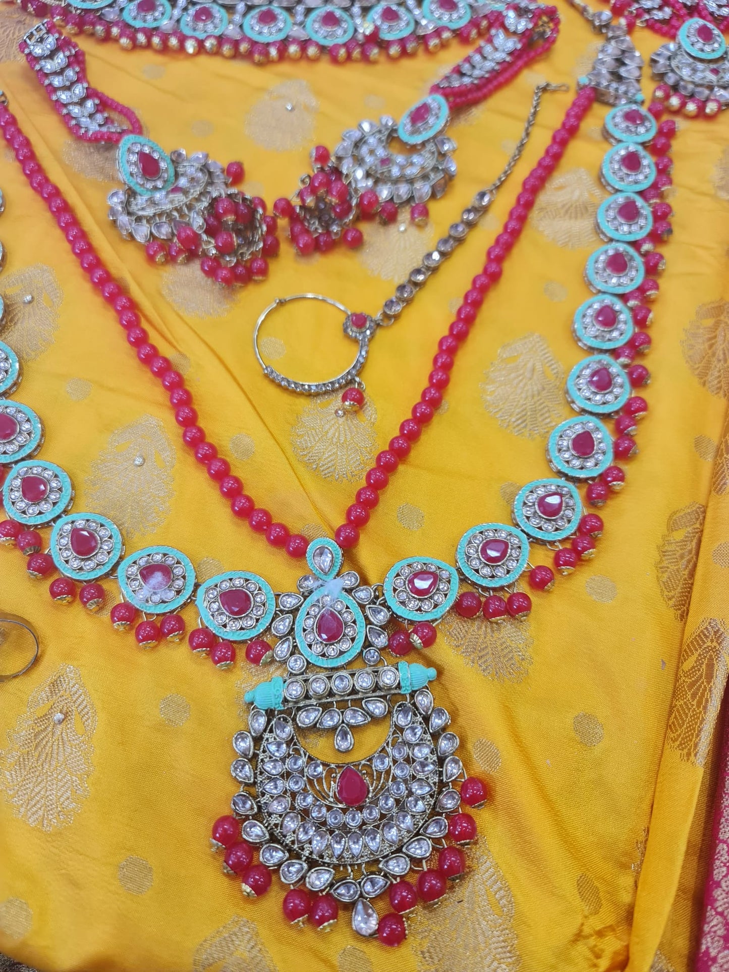 Beautiful designer bridal necklace set