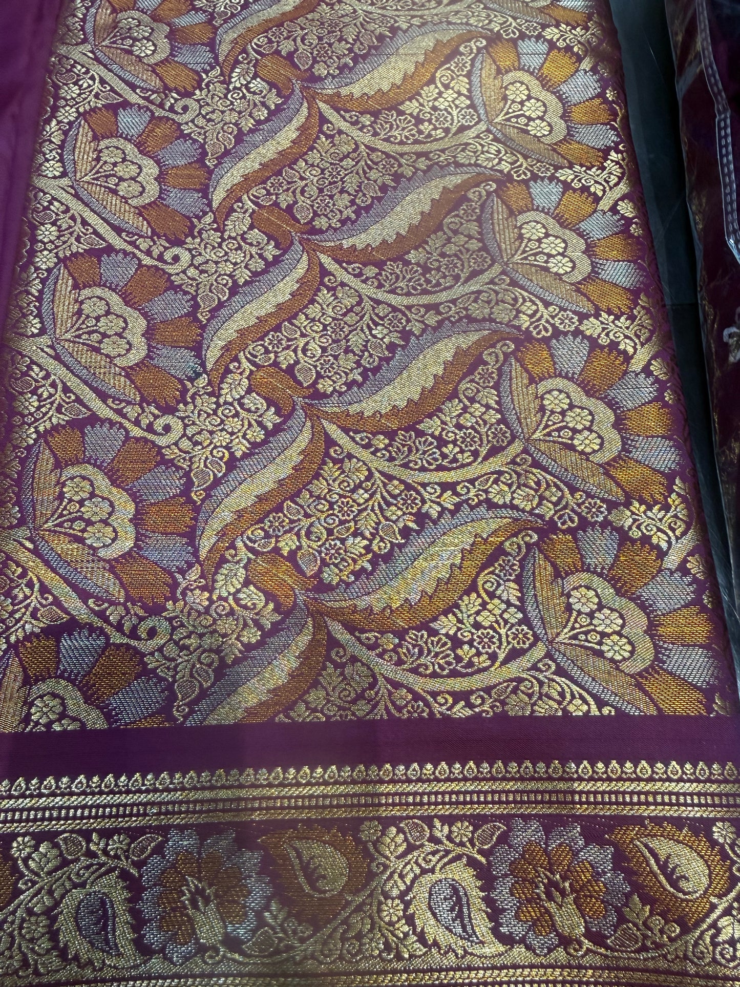 Beautiful designer bansari silk saree