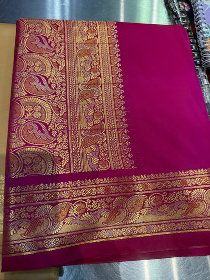 Beautiful designer bansari silk saree
