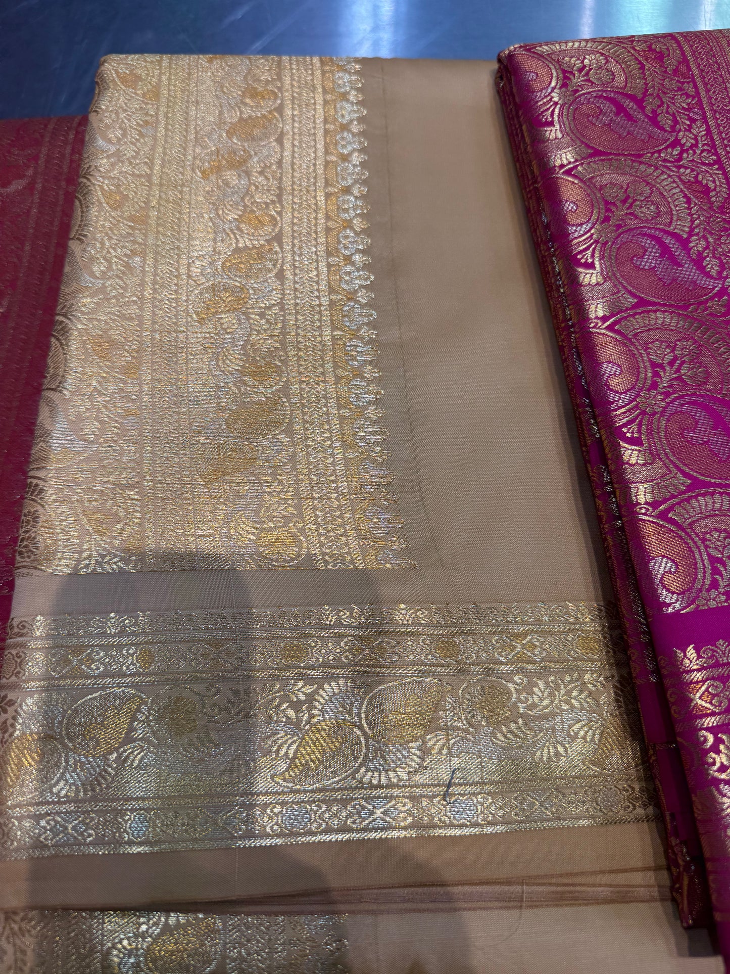 Beautiful designer bansari silk saree