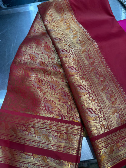 Beautiful designer bansari silk saree