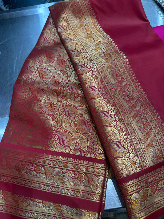 Beautiful designer bansari silk saree