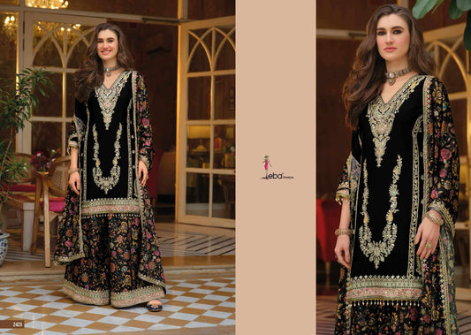 Beautiful designer plazo suit
