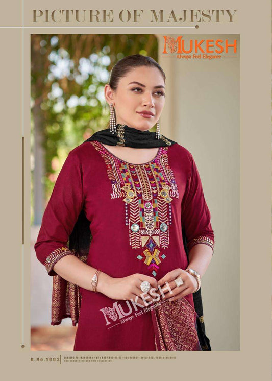 Beautiful designer Kurti plazo dupatta set