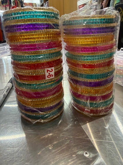 Beautiful designer raindrops bangles