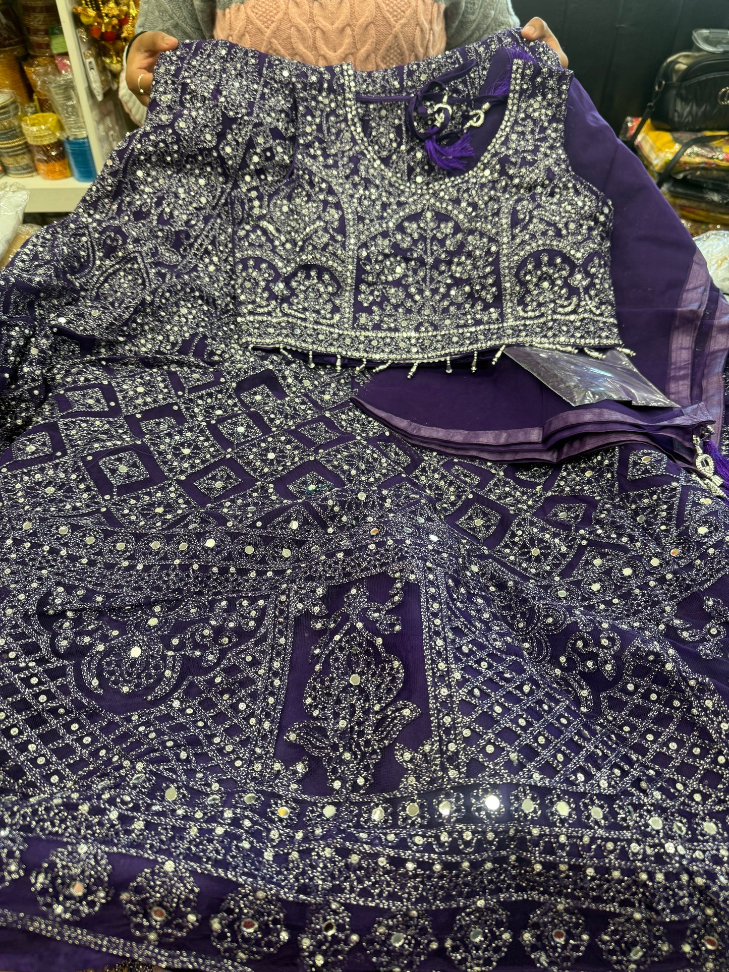 Beautiful designer lengha choli