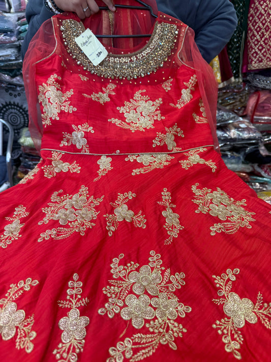 Beautiful designer anarkali suit