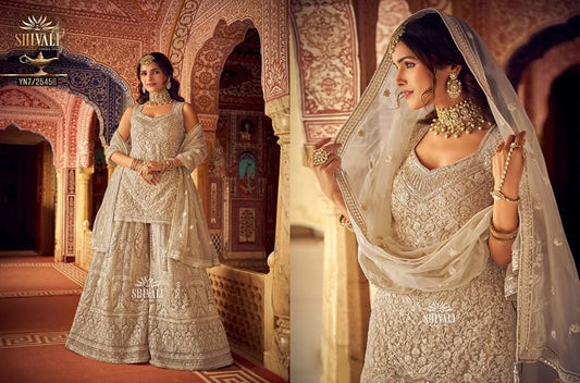 Beautiful designer plazo suit