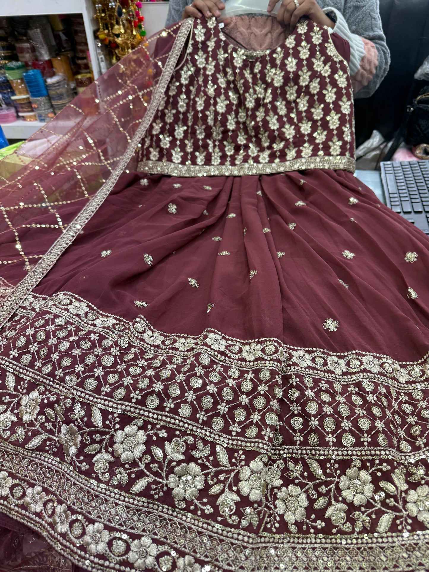 Beautiful designer lengha choli