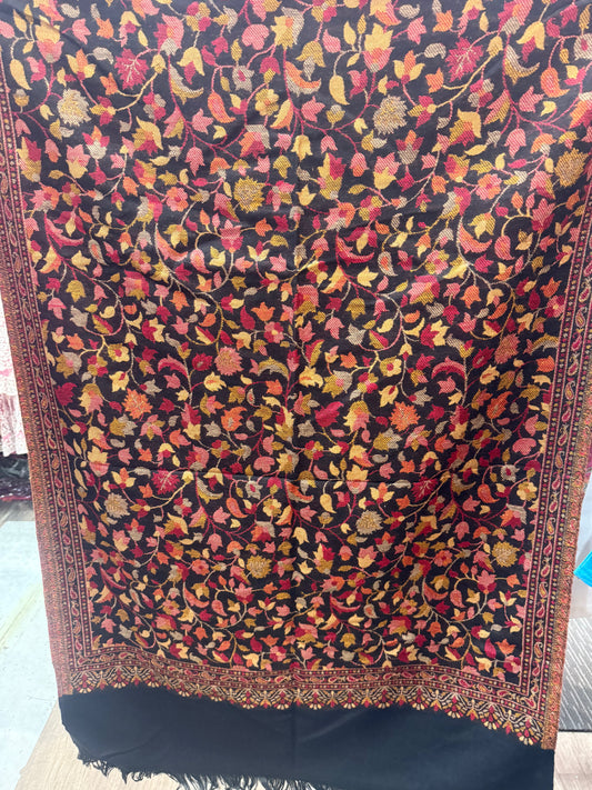Beautiful designer woolen shawl