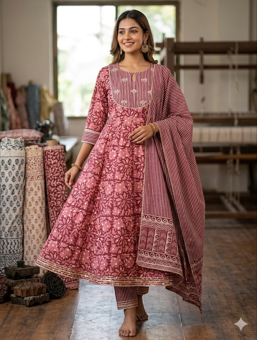 Beautiful designer pakistani style suit
