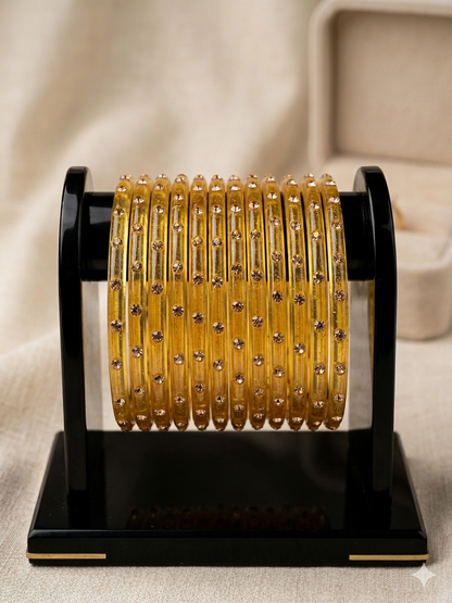 Beautiful designer classic glass bangles