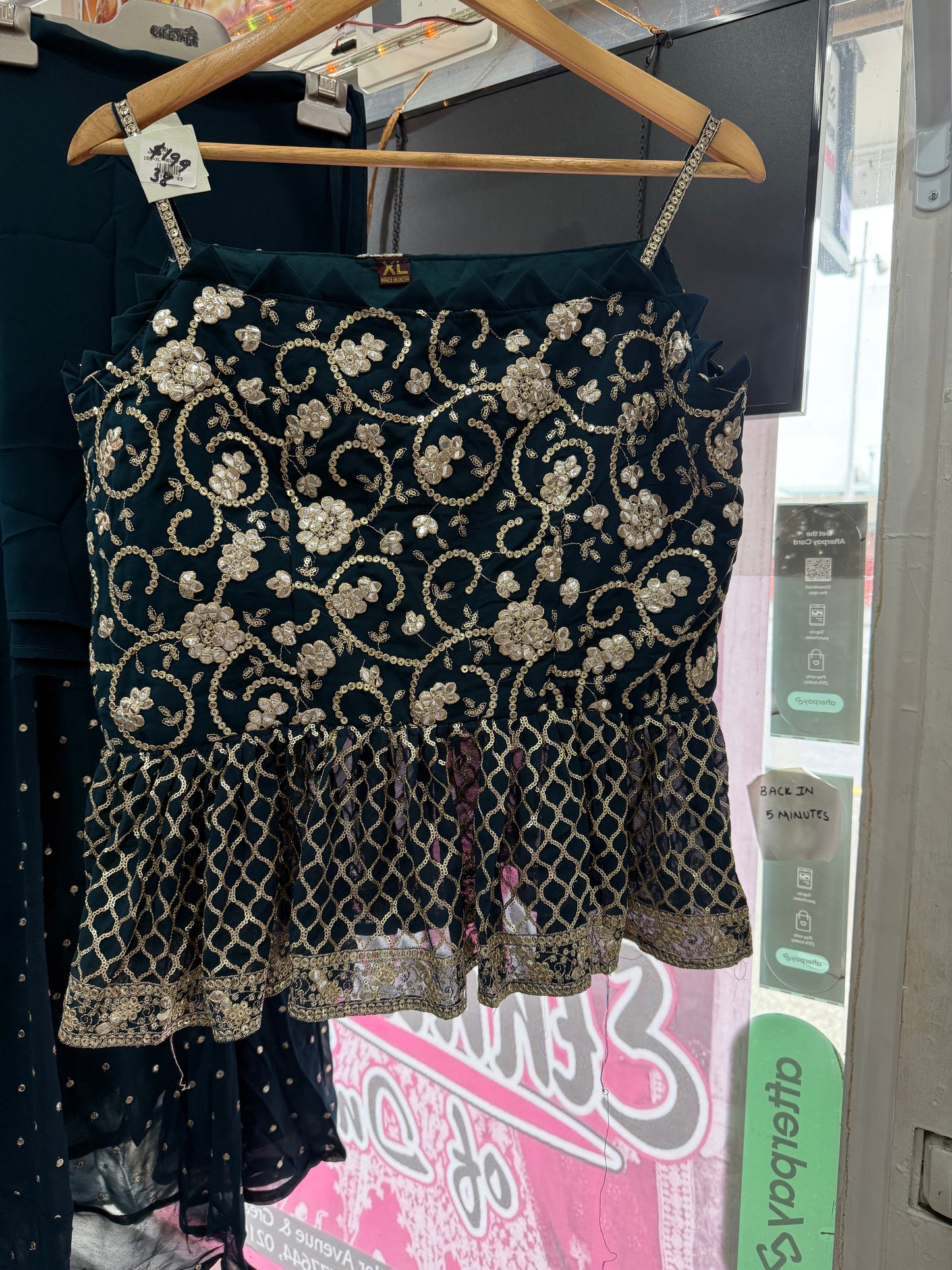 Beautiful designer indo western style lengha choli