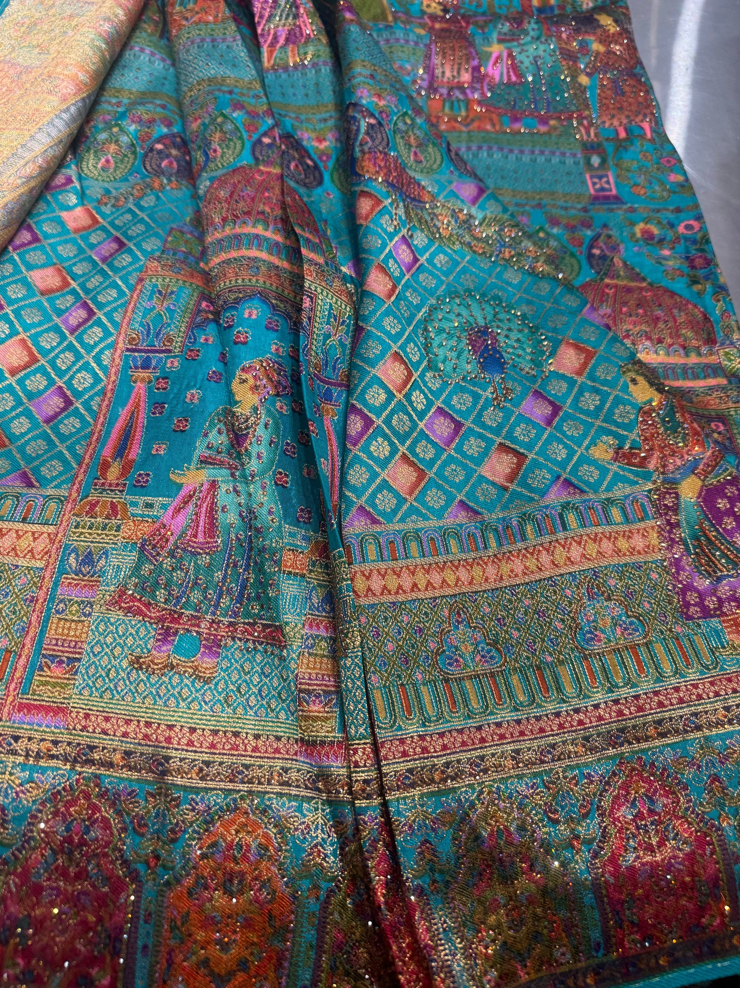 Beautiful designer Pure Kanni Silk Woven Sarees with Sabysachi Border