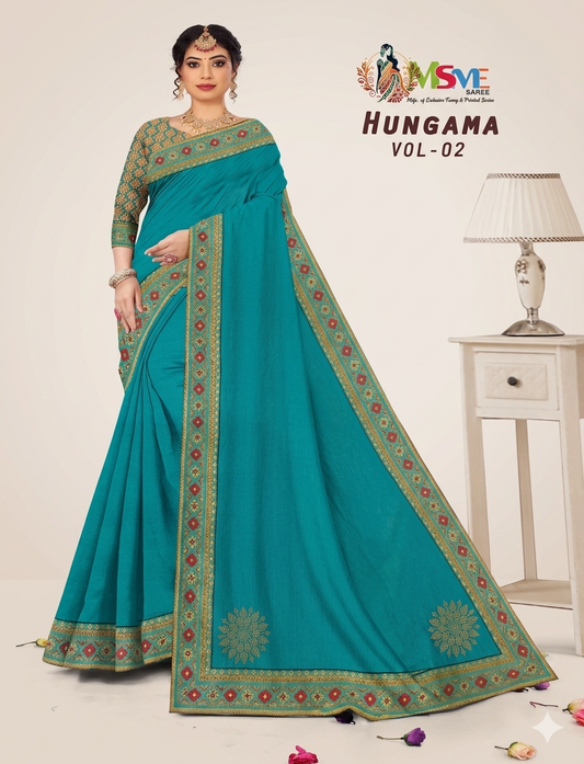 Beautiful designer cotton silk  saree