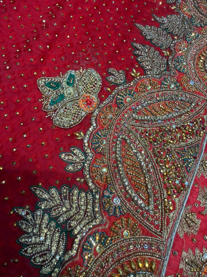 Beautiful designer heavily embroidery sarees