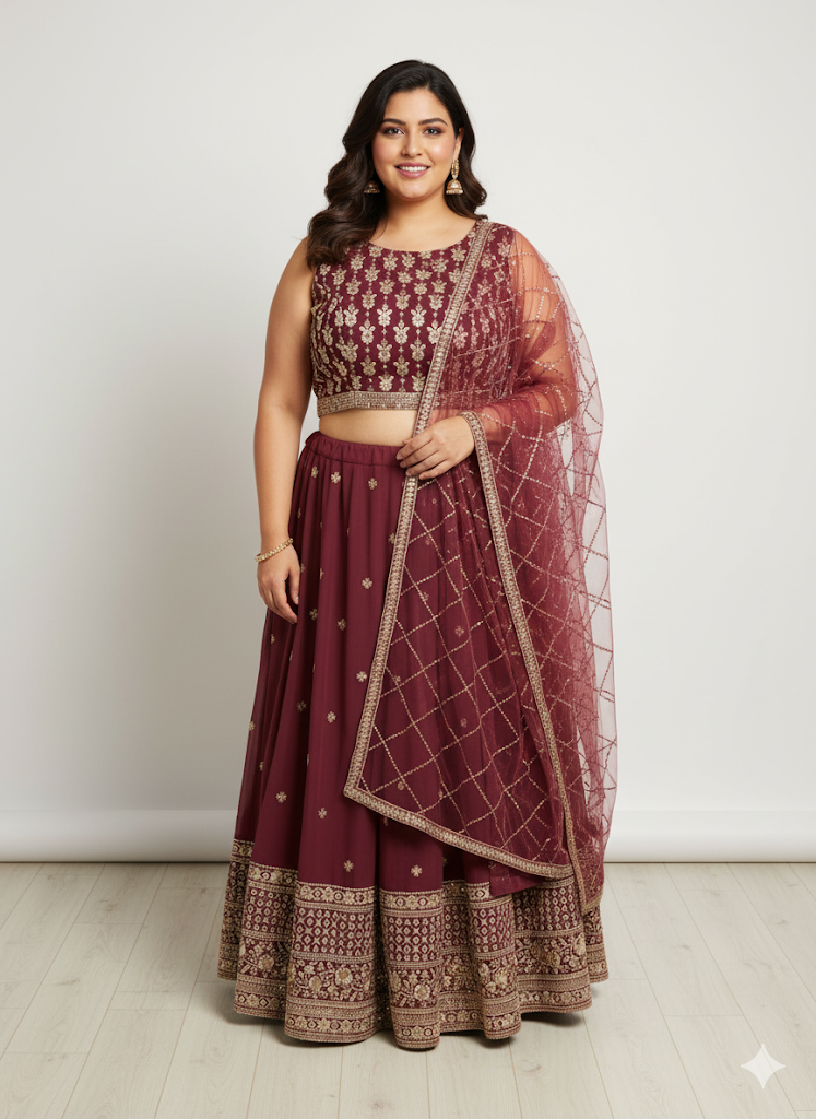 Beautiful designer lengha choli