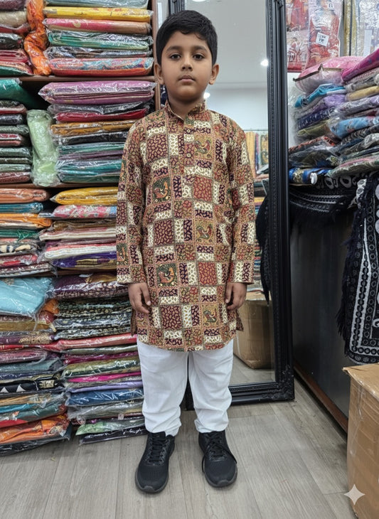 Beautiful designer kurta pyjama for boys