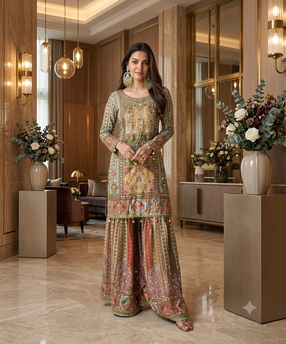 Beautiful designer coord set