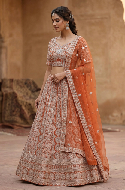 Beautiful designer lengha choli