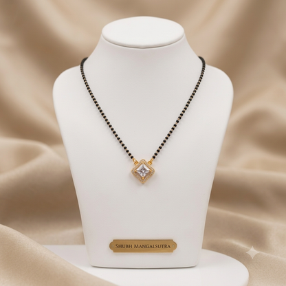 Beautiful designer American diamond mangalsutra