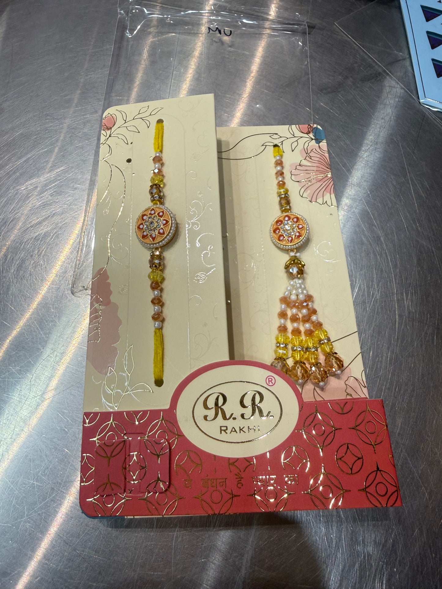 Beautiful designer Bhaiya Bhabhi Rakhi