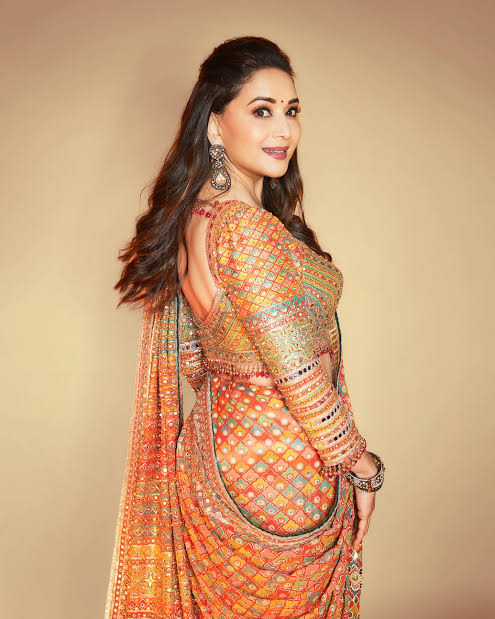 Beautiful designer multicolor viral saree
