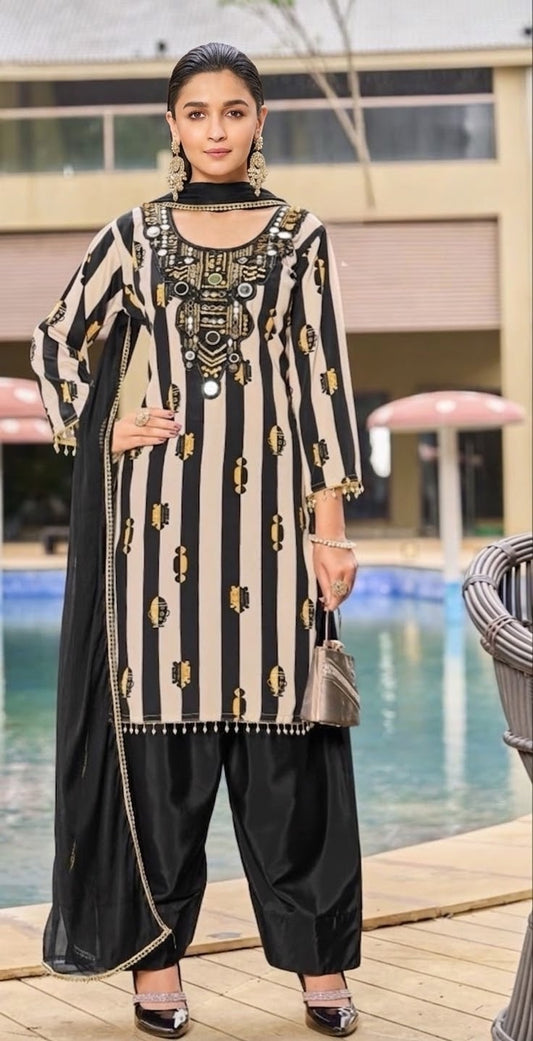 Beautiful designer farshi salwar suit