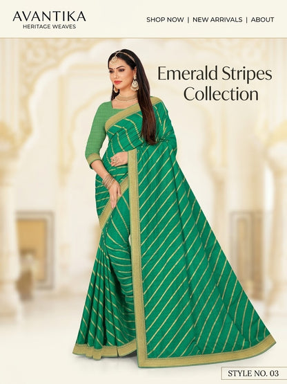 Beautiful designer silk saree