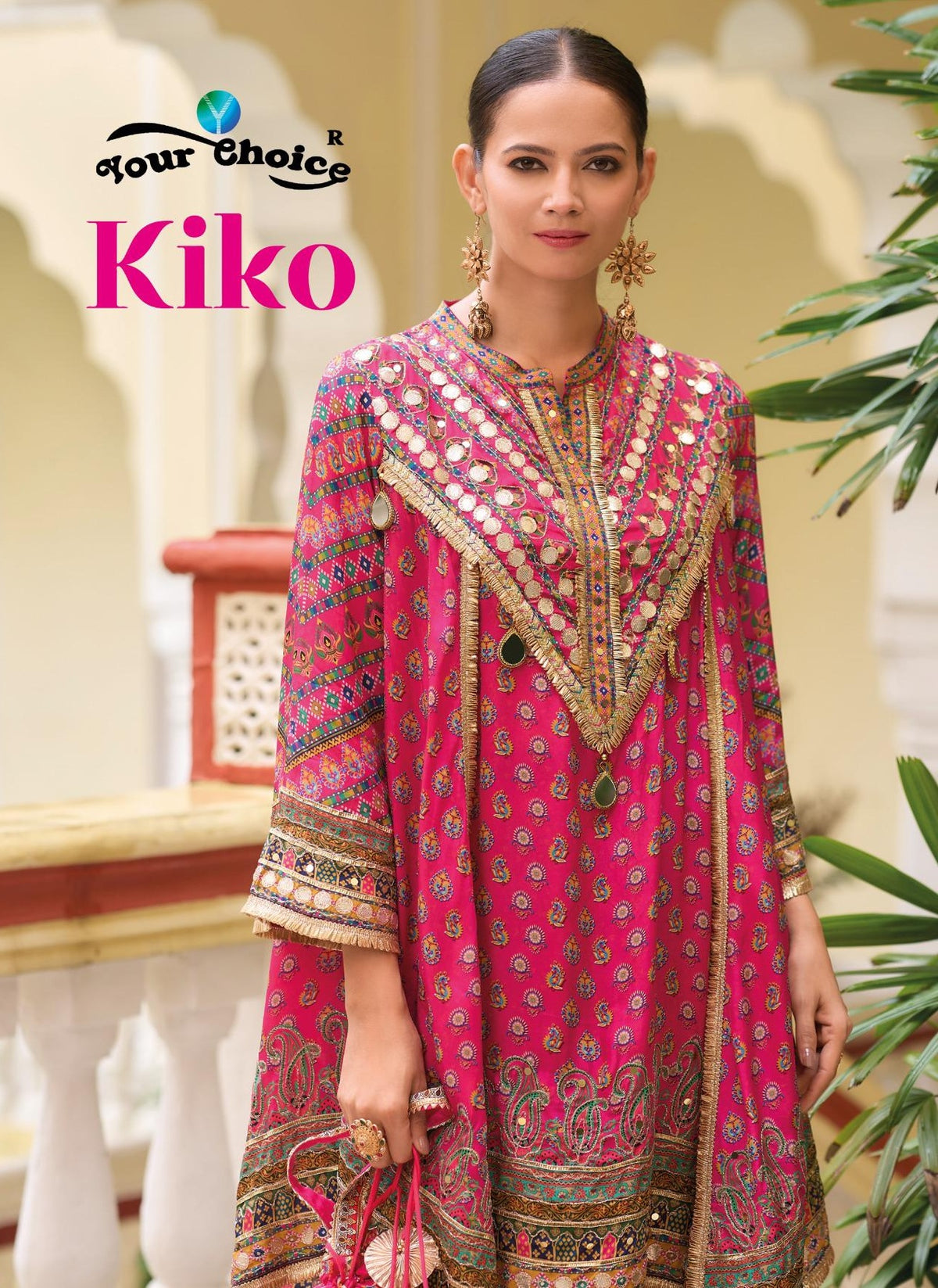 Beautiful designer Party Wear Heavy Chinon Indo Western Designer Dhoti Suit