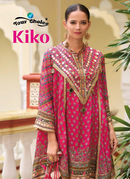 Beautiful designer Party Wear Heavy Chinon Indo Western Designer Dhoti Suit