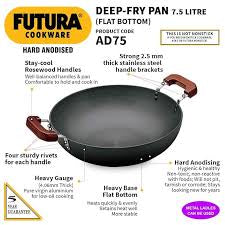 Futura Hard Anodized Deep Fry Pan 7.5 L