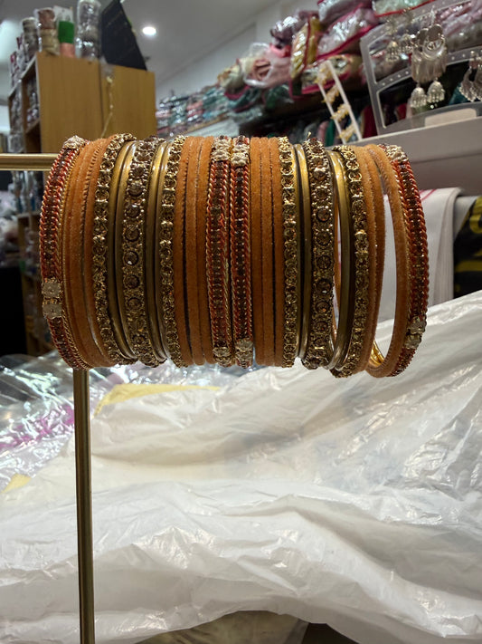 Beautiful designer bangle set