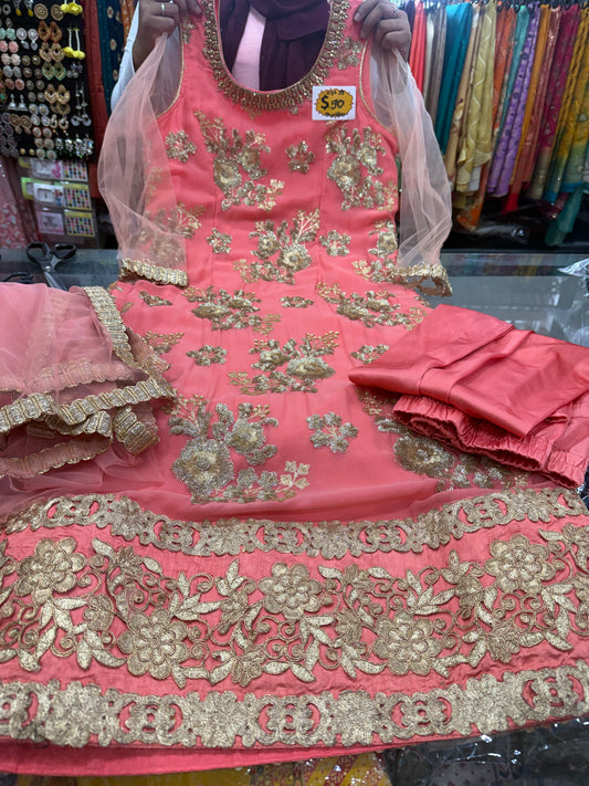 Beautiful designer churidaar suit