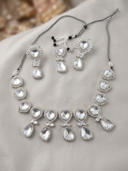Beautiful designer kundan necklace seta