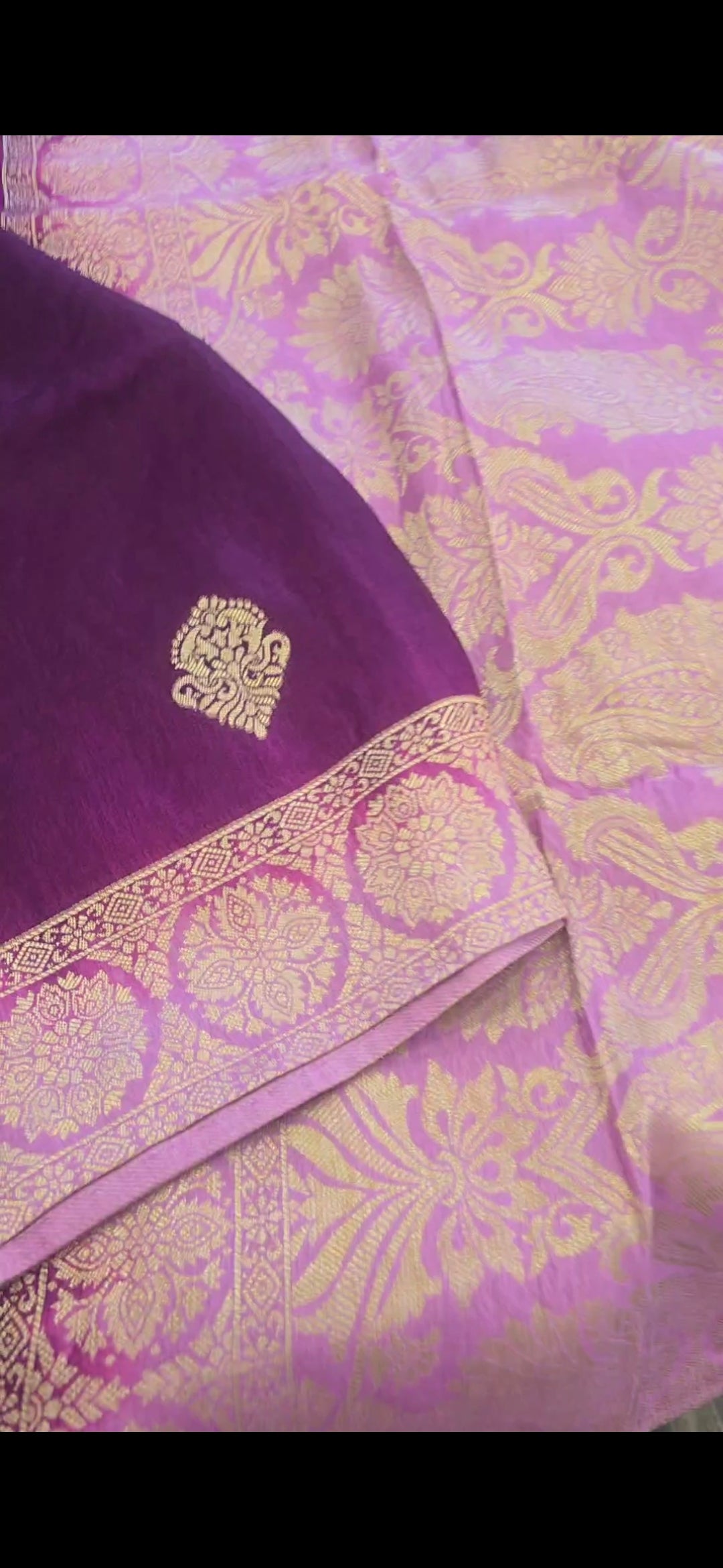 Beautiful designer silk saree