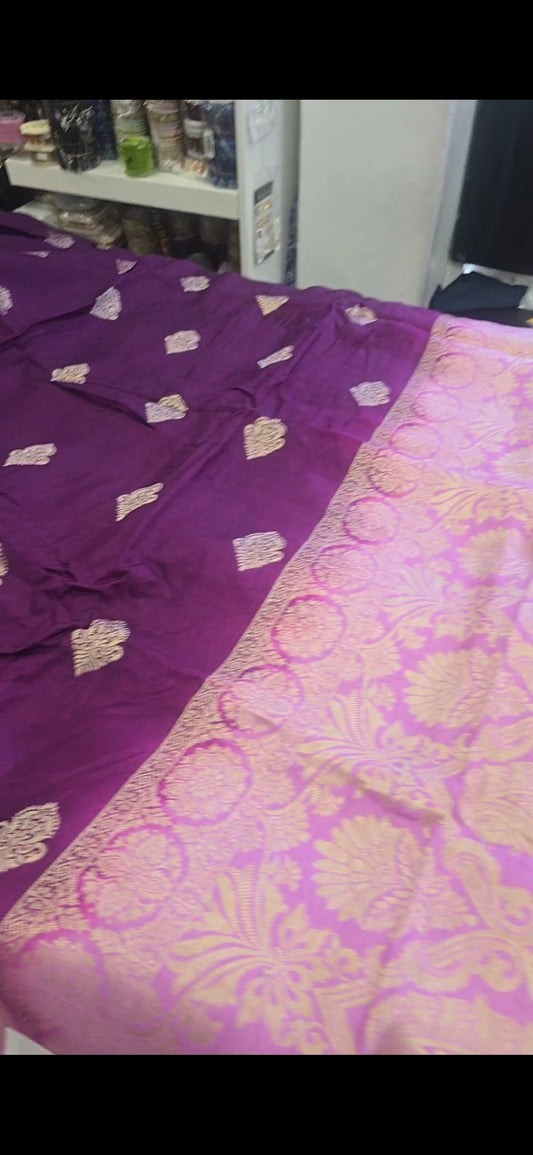 Beautiful designer silk saree