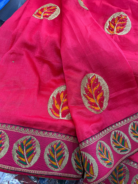 Beautiful designer silk saree