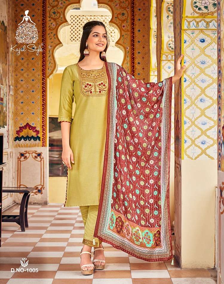 Beautiful designer kurti pants dupptta