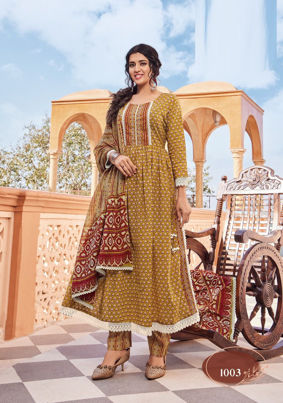 Beautiful designer nyra cut suit