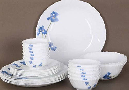 LaOpala Blue Orchids Dinner Set Of 29