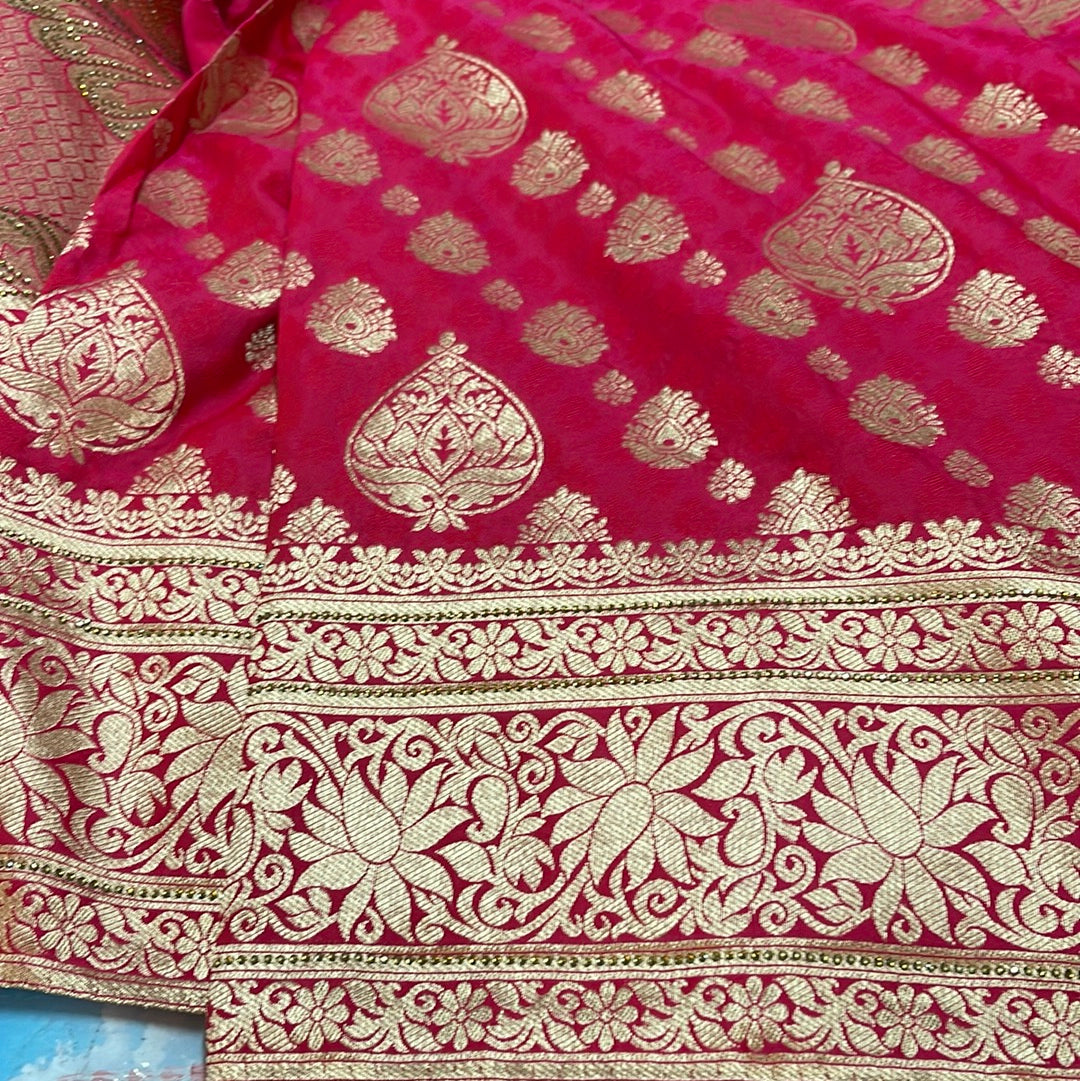 Beautiful designer silk saree