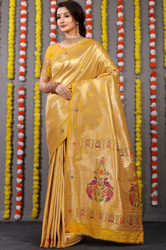 Beautiful designer silk saree