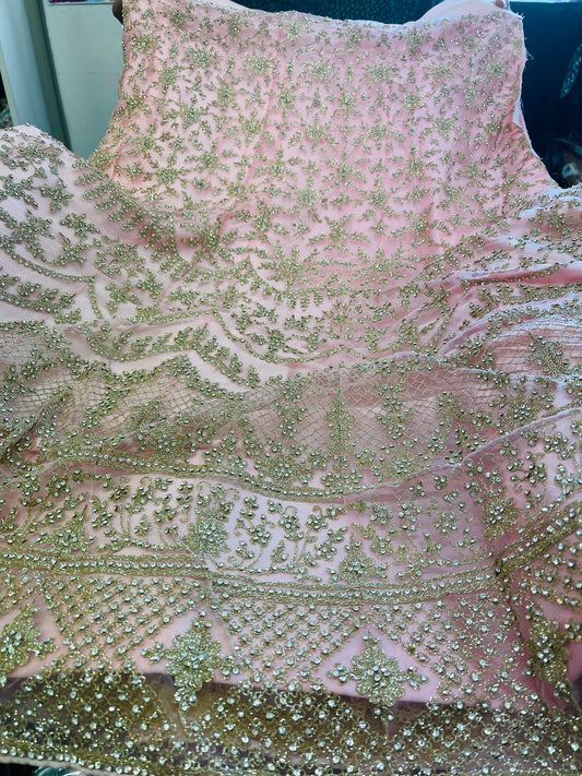 Beautiful designer unstitched lengha