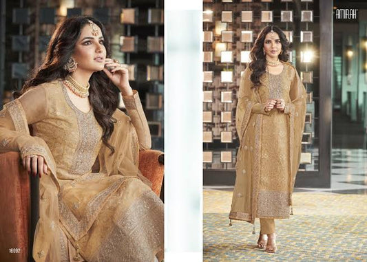 Beautiful designer straight Pakistani style suit