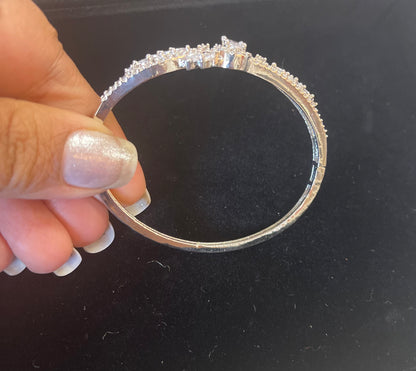 Beautiful designer American diamond bracelet