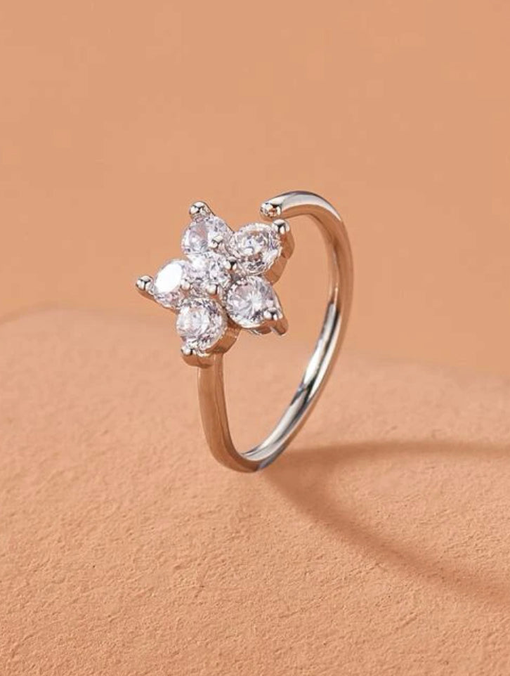 Beautiful designer stone nose ring