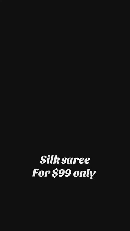 Beautiful designer stylish silk saree
