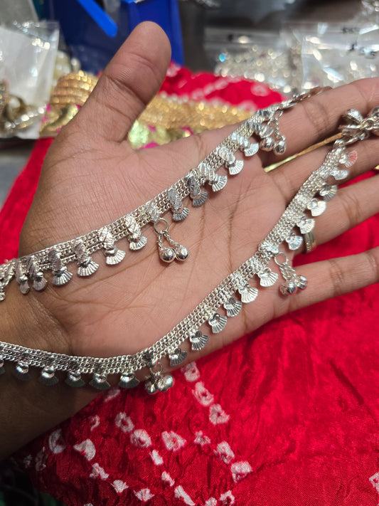 Beautiful designer bridal anklets